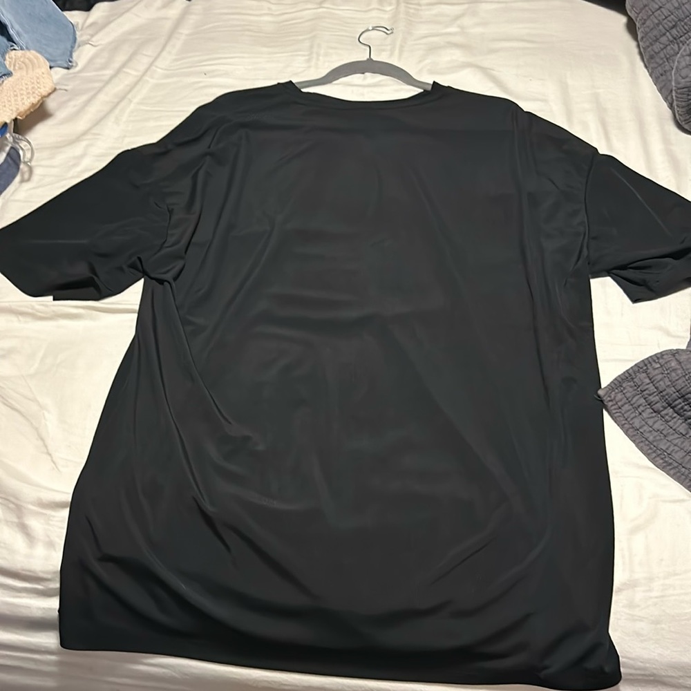 XL black shirt (men’s but was going to try as a t-shirt dress) Never worn